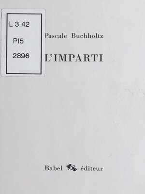cover image of L'Imparti